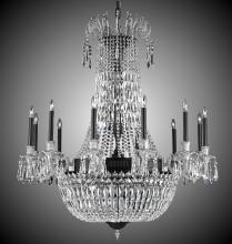 American Brass & Crystal CH2144-P-16G-12G-PI - 12+ 12 Light Finisterra Chandelier